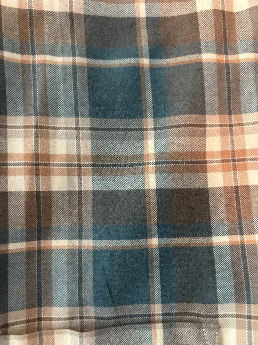 UNTUCKit Blue/Cream/White Plaid Button-Down Shirt - Picture 3 of 3